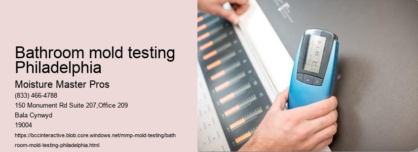 Bathroom mold testing Philadelphia