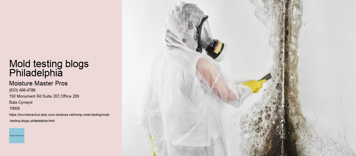 Mold testing blogs Philadelphia