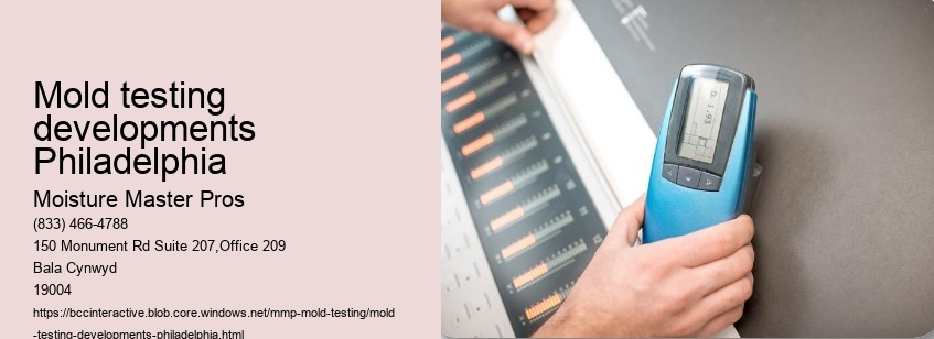 Mold testing developments Philadelphia