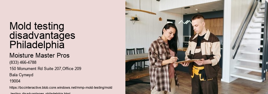 Mold testing disadvantages Philadelphia
