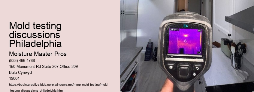 Mold testing discussions Philadelphia