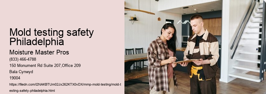 Mold testing safety Philadelphia