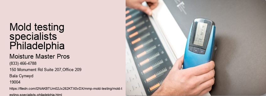 Mold testing specialists Philadelphia