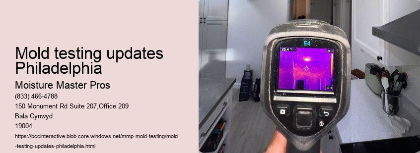 Mold testing updates Philadelphia