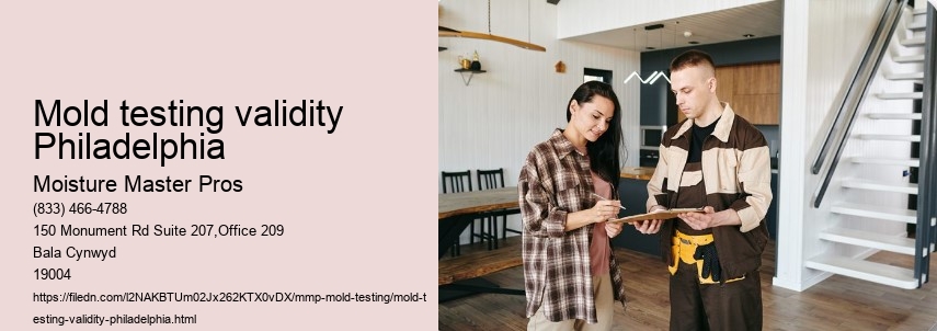 Mold testing validity Philadelphia